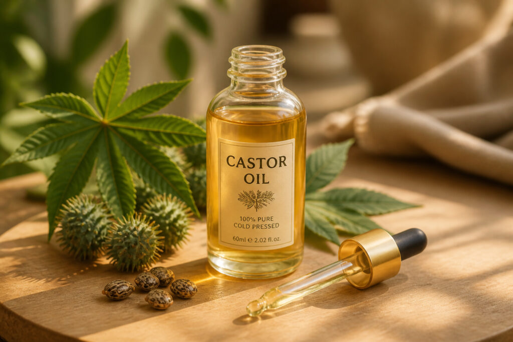 Huile de ricin naturelle et pure