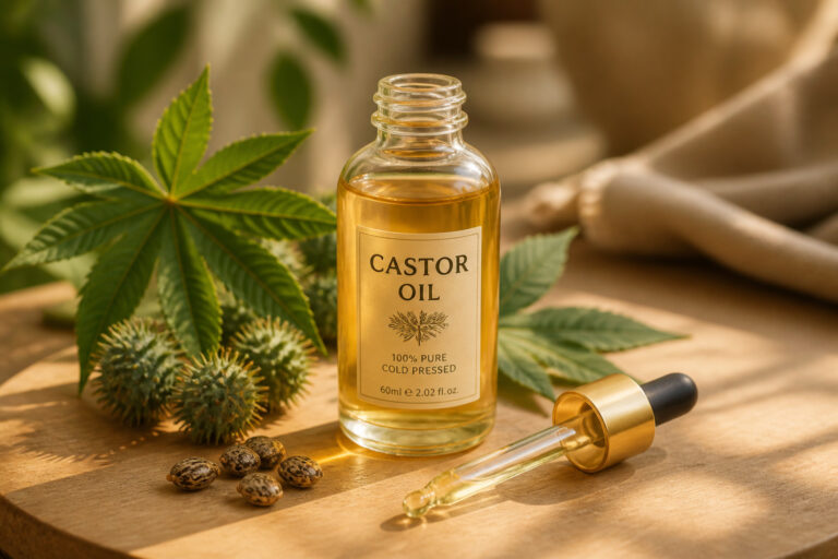 Huile de ricin naturelle et pure