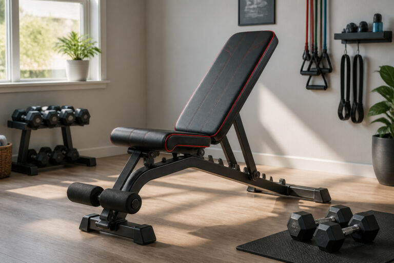 Banc de musculation ajustable pour la maison