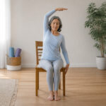 Yoga sur chaise pour le bien etre