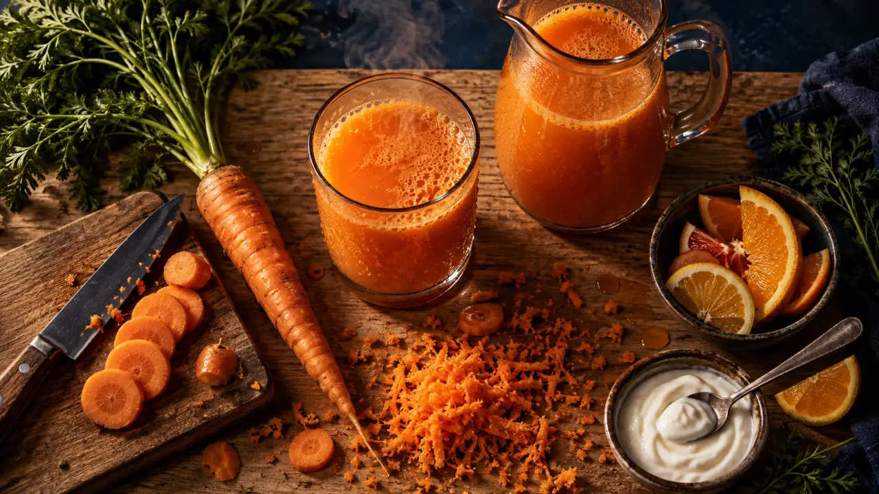 Jus de carotte : bienfaits pour la vision, la peau et 5 précautions à connaître